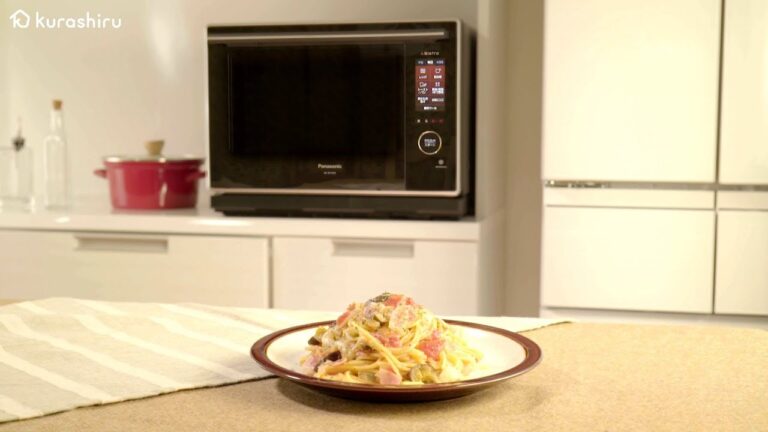 ビストロで簡単！ナスとベーコンのワンボウルパスタ（長方形）【パナソニック公式】