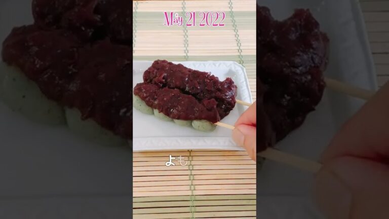 【おやつ生活その2】あんこがマイブームです♪#Shorts #おうちごはん  #おやつ #飯テロ #スイーツ #あんこ