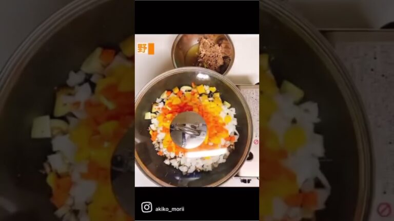 野菜たっぷりキーマカレー#shorts