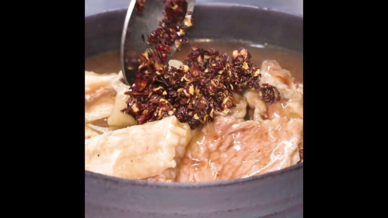 中華の名シェフが教える ご飯が猛烈にすすむ『豚肉の唐辛子煮込み』AUBE / 東 浩司シェフ #ダイジェスト版 #Shorts