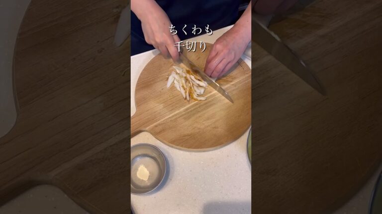 キャベツとちくわだけの春巻きが超簡単で美味しい