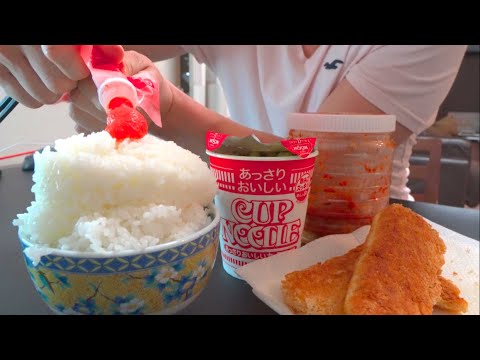 『明太子がとまらない』カップヌードルと山盛りご飯に明太子に勝るものは無し？
