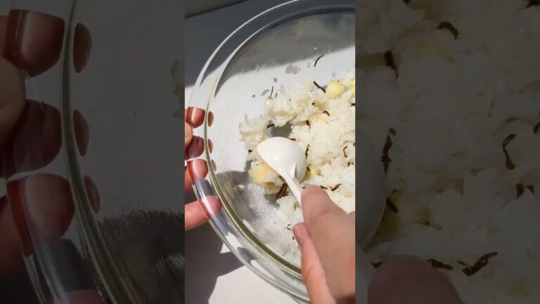 ひとくち塩昆布チーズ焼きおにぎり🍘#shorts