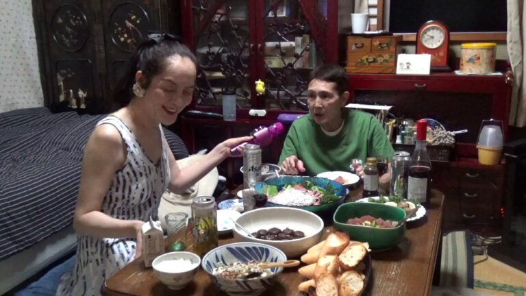 ジョン＆マキ💖ちゃんねる 第６２話【ジョンのレシピコーナー22】①ローストビーフ ②ガーリックマッシュルーム ③マグロとアボカドの納豆 ※実食編