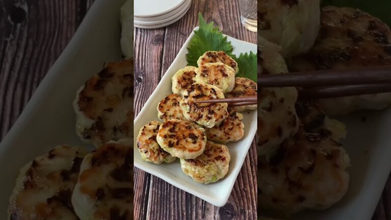 これぞ気付かれないかさ増し！鶏きゃべつくね【節約ごはん おうちごはん おかず 料理 レシピ 簡単レシピ 今日のごはん 作り置き】