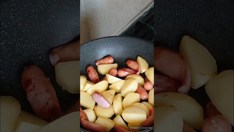ジャーマンポテト🥔じゃがいも、玉ねぎ、ウインナーのみ♪#shorts