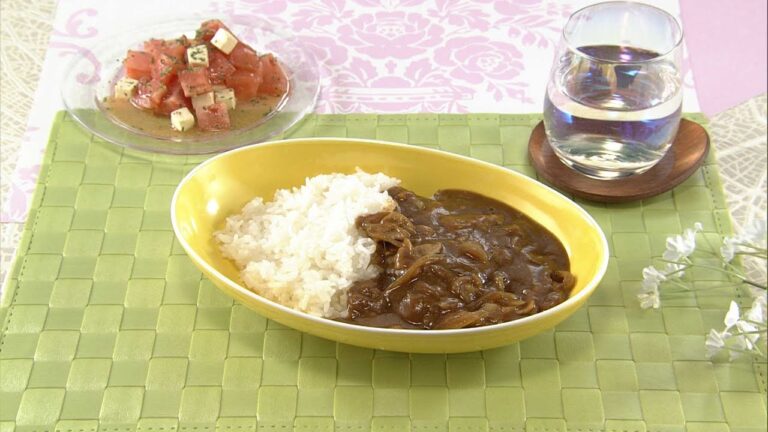 【DAIGOも台所】煮込まず、チンだけ！コクうま豚バラカレー｜食材を切って・混ぜて・レンジでチン♪