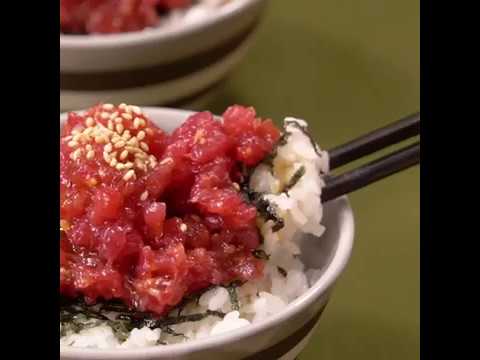 マイルド！ あっさり酢味噌マグロ丼 ｜ moguna[モグナ]