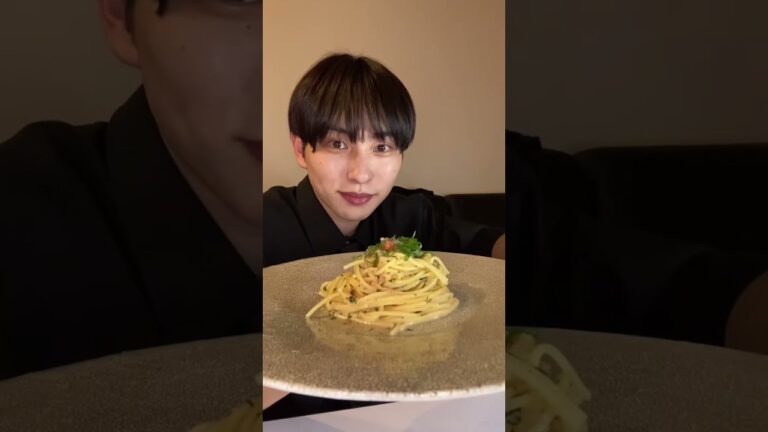 原点にして頂点、シンプルなのに上手い明太子パスタ作りました！#shorts #料理男子