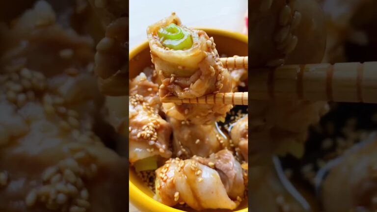 【超絶簡単！レンチンで出来る旬の長ネギを使ったバカうまレシピ】#shorts