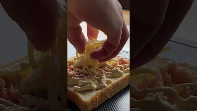 シンプルに美味しい！ツナマヨトースト#tuna with mayo#簡単#レシピ#shorts