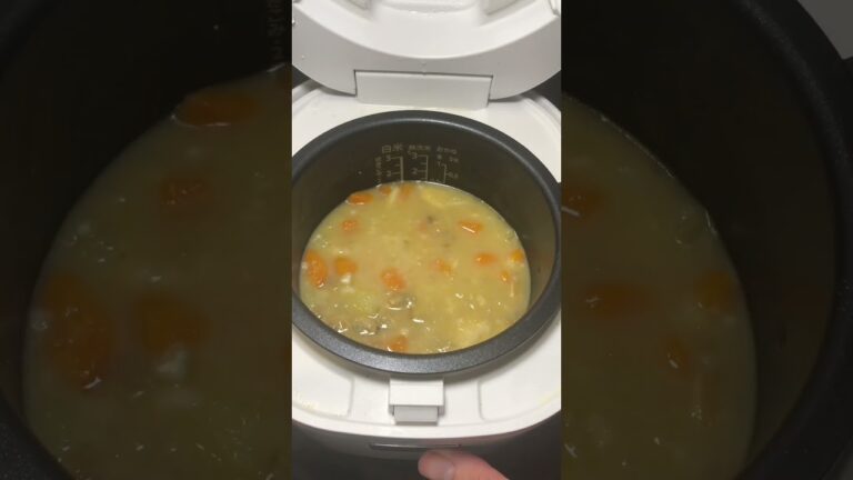 【簡単レシピ】炊飯器だけで作る濃厚クラムチャウダー #shorts #seafood