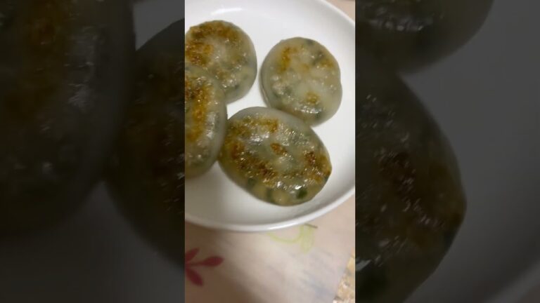 ニラ饅頭　 焼酎ハイボール