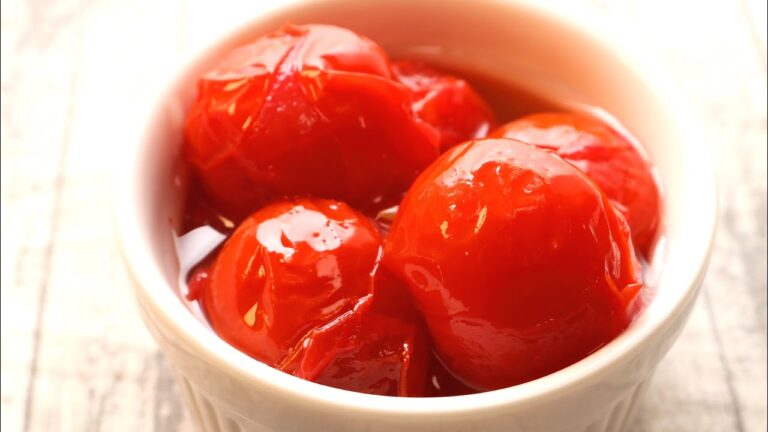 【レンジで簡単副菜】ミニトマトの自家製ピクルスの作り方