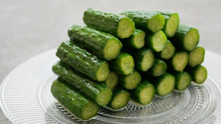 「まるめし」故郷の母の味 胡瓜の辛子漬け | Pickled cucumber in mustard