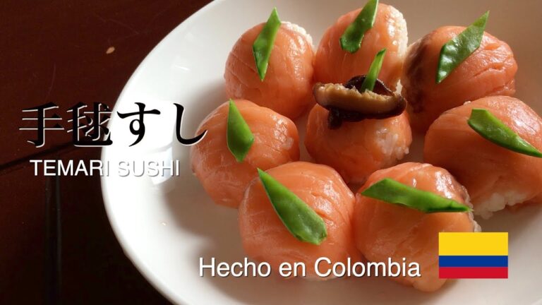 コロンビアで　手毬寿司 Temarisushi　を作ってみたよ