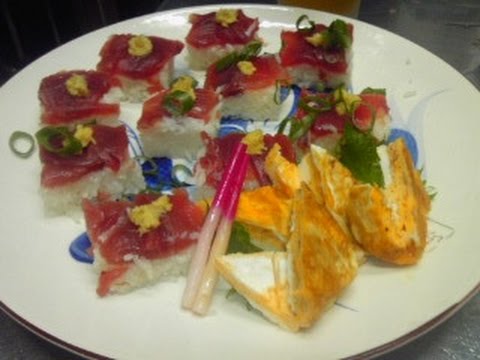 これだけは教えたくない「かつお押し寿司」の作り方 ！まかない道場