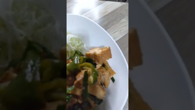厚揚げの「焼き肉風味」肉の代わりに厚揚げを使用してのレシピ　#気楽にクック #簡単レシピ #厚揚げレシピ #厚揚げ