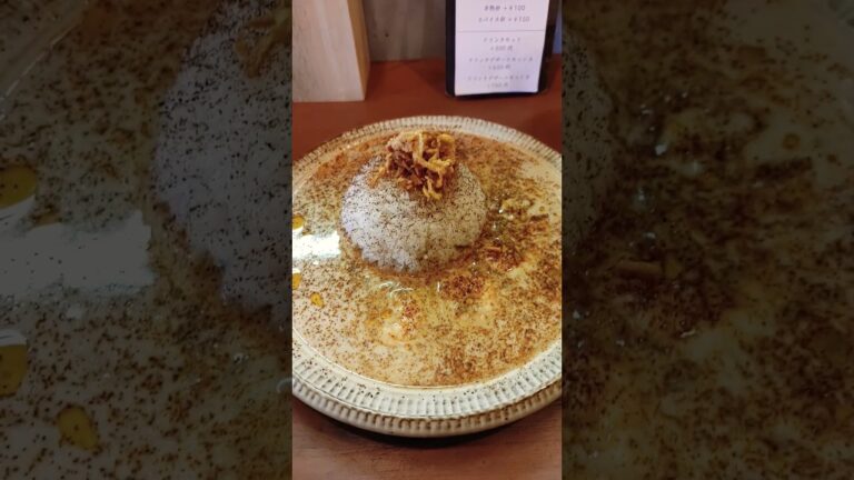 下関　ムチトアメ　ココナッツカレー　シャバシャバ最高！