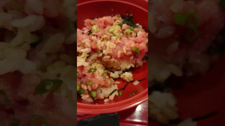 #本日の可愛い夕食#ネギトロ丼