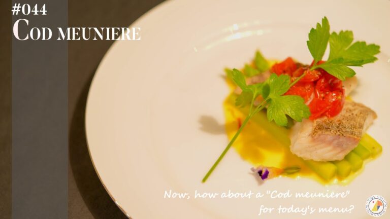 #44【簡単！オシャレ♪】鱈のムニエル ～和風サフランソース添えの作り方♪｜ASMR & MUSIC