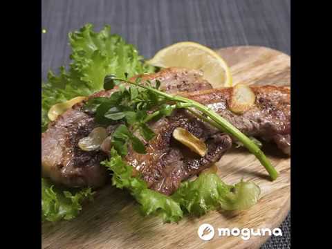 たまらないにんにくの香り 豚肉のガーリックペッパーステーキ ｜ moguna[モグナ]