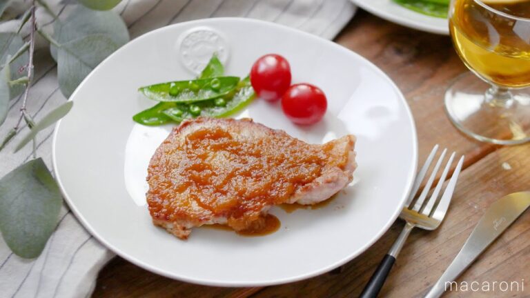 【ポークジンジャー】洋食の献立におすすめ！甘辛いジンジャーソースがご飯が進む♪｜macaroni（マカロニ）