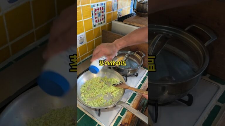 ブロッコリー塩パスタ🥦