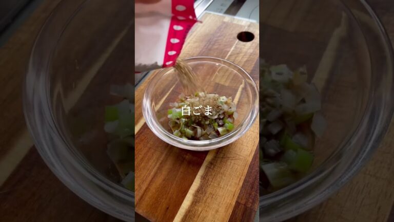 夏の余り物レシピ【油揚げ×そうめん】