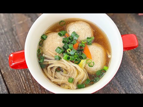 鶏団子のスープ