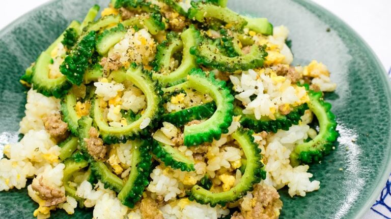 もりもり食べよう夏のごはん ゴーヤの混ぜご飯