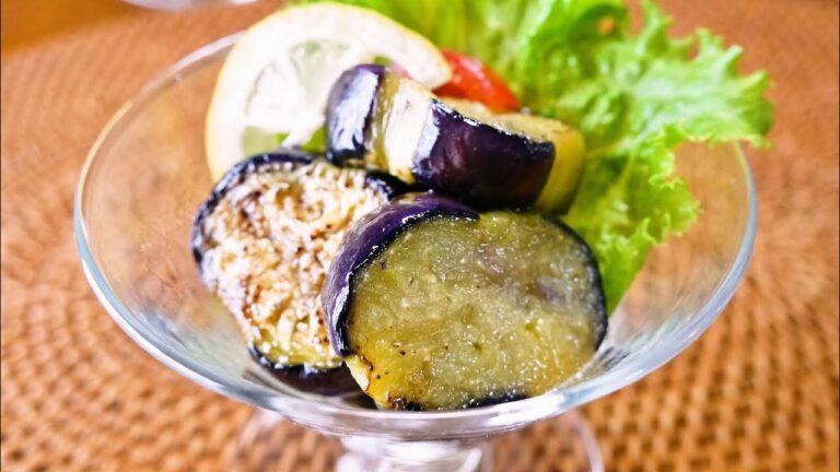 さっぱり常備菜　焼き茄子のマリネ【人気料理研究家が教える簡単レシピ】