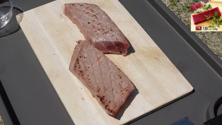 【マグロの吉井：本鮪赤身柵】マグロステーキ