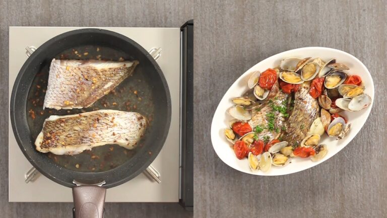 RIZAP秘伝レシピ「真鯛のアクアパッツァ」☆カロリーなんて気にしない｜C CHANNELレシピ