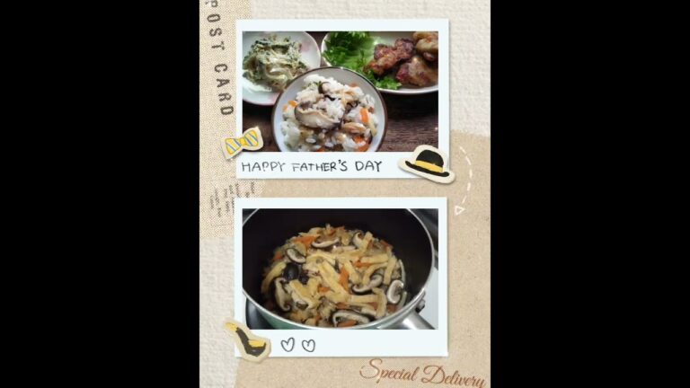 @あさりの混ぜ寿司、塩こうじ唐揚げ、ゴーヤとツナのカレーマヨネーズサラダ