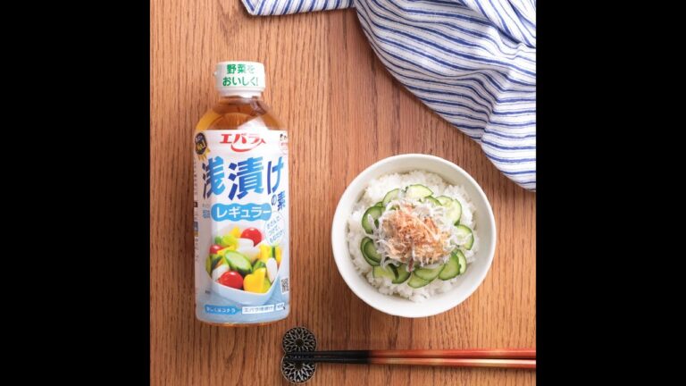 きゅうりの浅漬けじゃこごはん