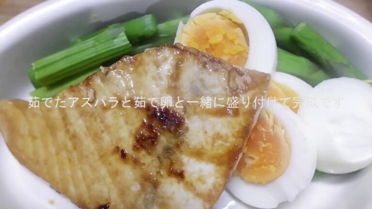 【簡単料理】メカジキのソテーしょうゆ味