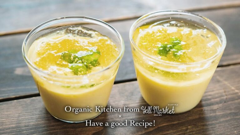 枝豆ジュレのせ 冷やし茶わん蒸し