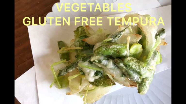 グルテンフリーで季節のかき揚げ「緑の3種豆の米粉かき揚げ」