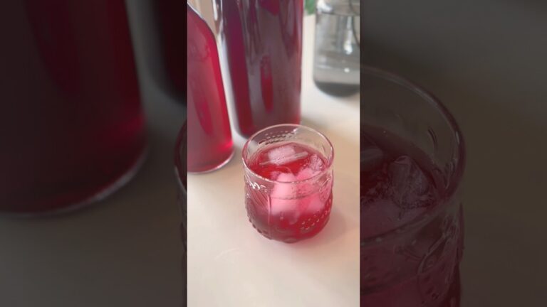 今年も紫蘇ジュースを作りました！ #シンプルな暮らし #暮らしを楽しむ #紫蘇 #しそジュース