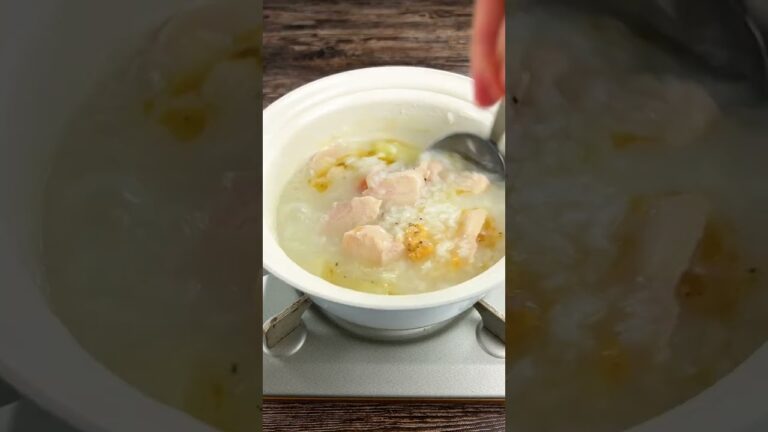 300kcal以下！豆苗管理栄養士がおすすめ！『豆苗参鶏湯_サムゲタン』（材料・作り方はコメント欄にて）　#shorts