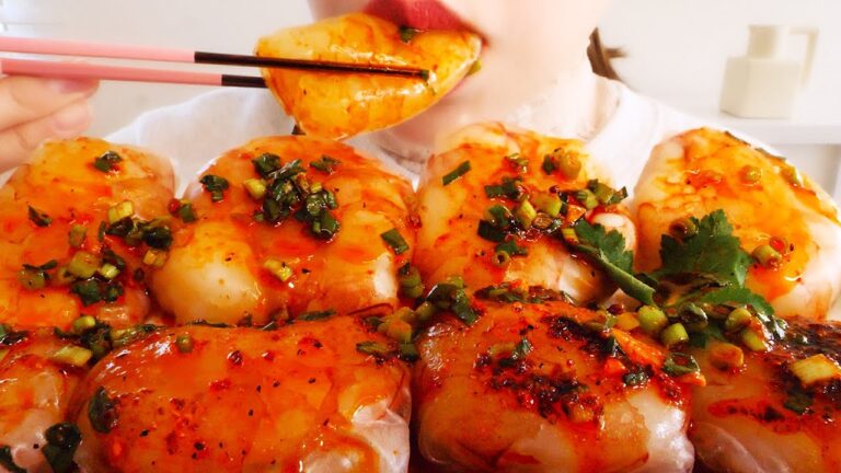 【咀嚼音】生海老のもっちり巻き｜Fresh Raw Shrimp Eating Sounds/ASMR/mukbang