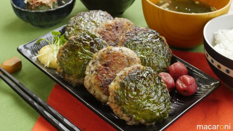 香りさわやか！冷めてもおいしい 大葉と ゆかりの 鶏 つくね のレシピ 作り方