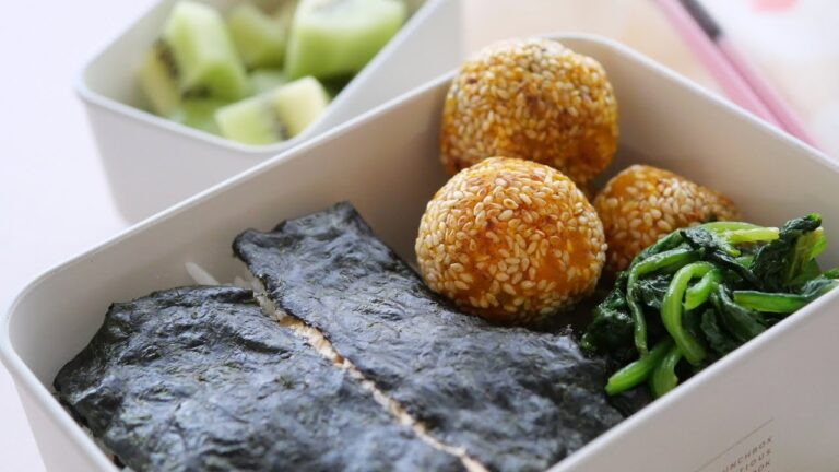 「まるめし」ころころゴマ南瓜とツナマヨ飯弁当  | Goma  Squash  and Tuna Mayo- Japanese Bento Lunch Box