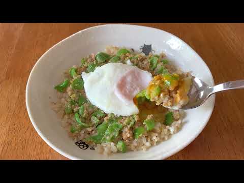 肉なし 簡単 和風ガパオライス 作り方