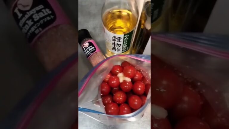 トマトのマリネ【簡単おつまみ】 #shorts