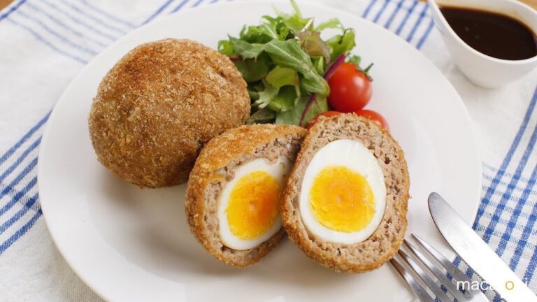 【基本のレシピ】ボリューム満点・絶品！ 「基本のスコッチエッグ」のレシピ・作り方