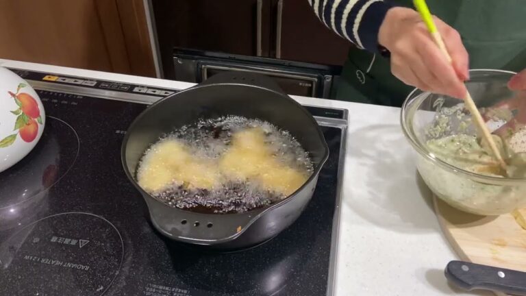 たけのこの磯部揚げ
