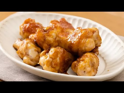 手羽元のにんにく照り焼き