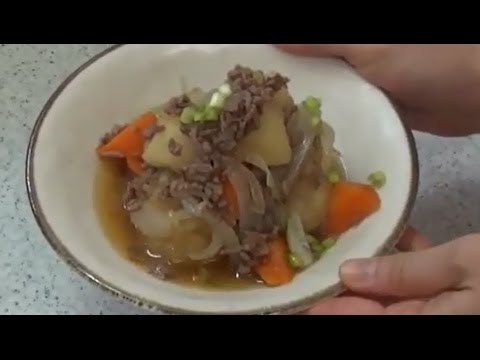 そぼろ肉じゃが（ちょりママ）